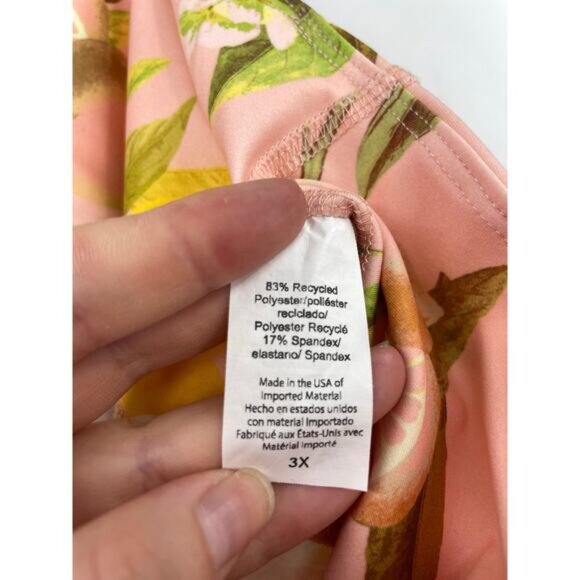 Beyond Yoga Leggings Womens 3X Plus Endurance Light High Waisted Pink Lemonade - Picture 5 of 6